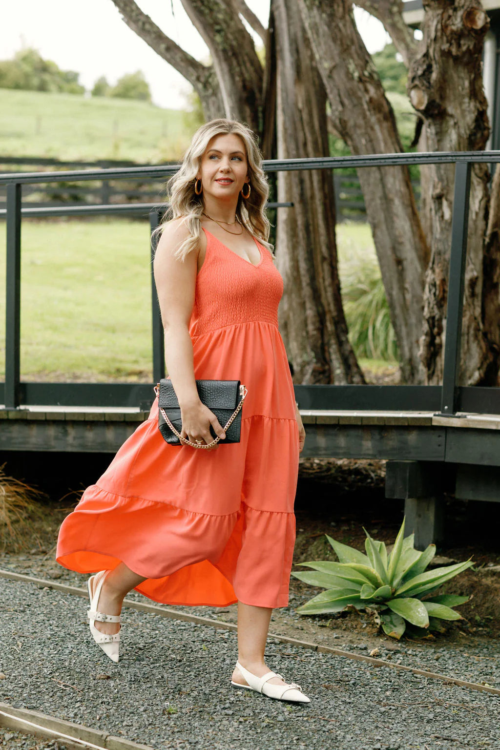 Homelee Julia Dress | Berry