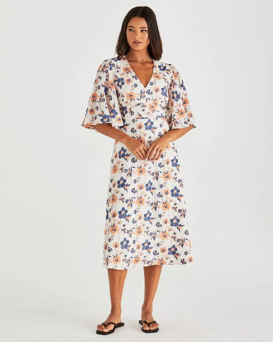 Sass Luca Dress | Floral Embroidery