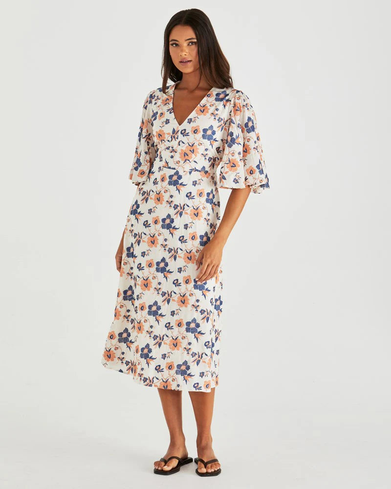 Sass Luca Dress | Floral Embroidery