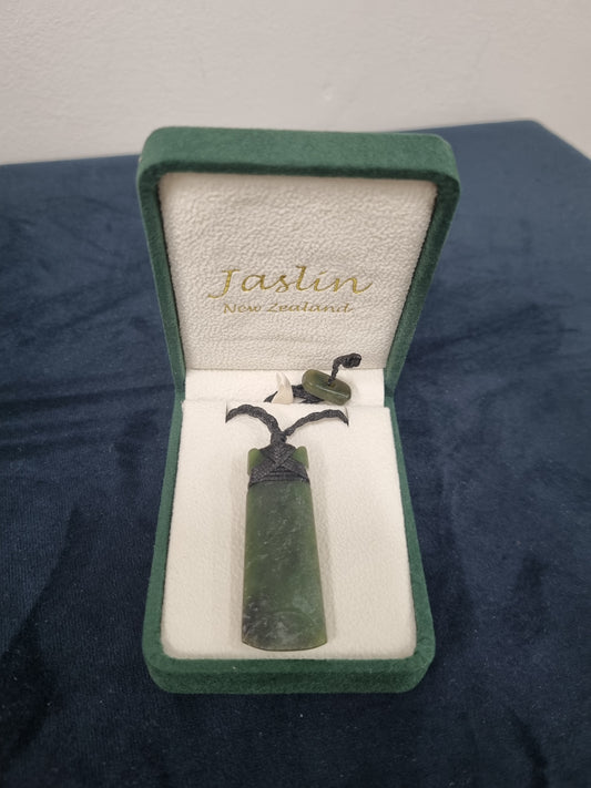 Jaslin Greenstone - Toki Necklace 50mm