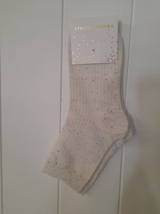 Stella + Gemma Speckled Socks