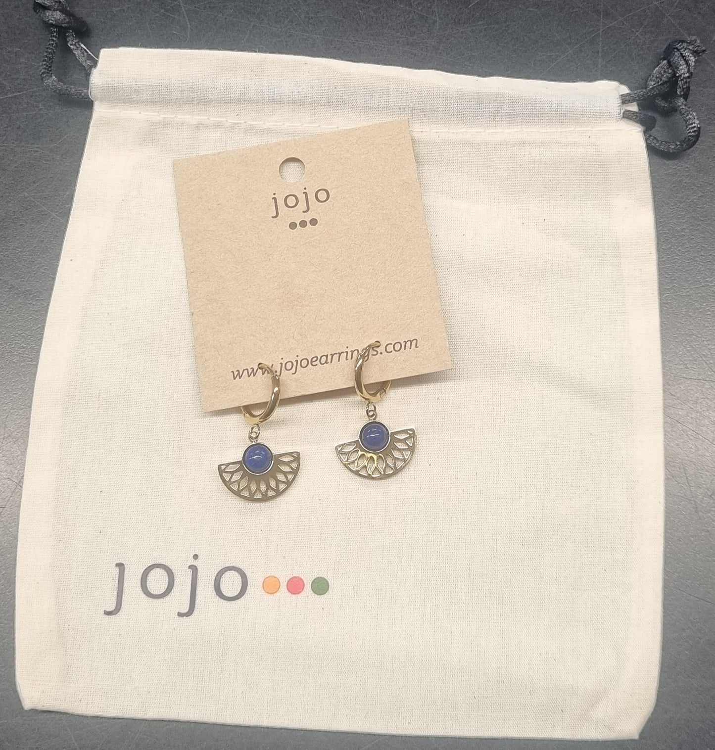 Jojo Riana Earrings | Blue