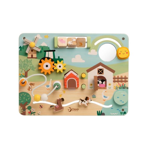 Classic World Busy Board | Farm