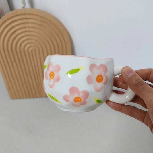 Elanor Mug - Floral Pink