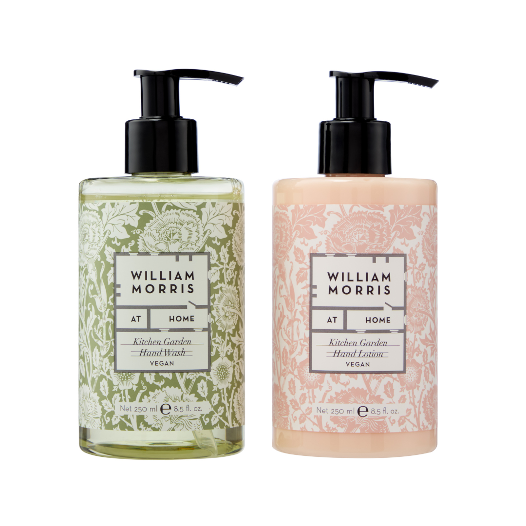 William Morris Kitchen Garden Hand Wash & Lotion Set