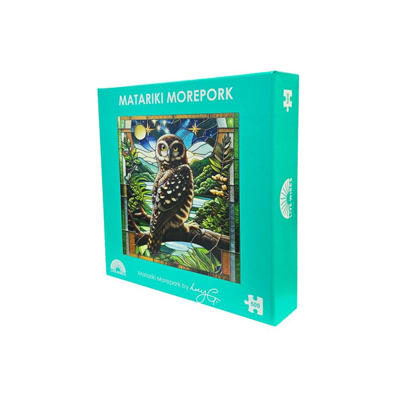 Lucy Gauntlett - Matariki Morepork 500 Pce - Puzzle