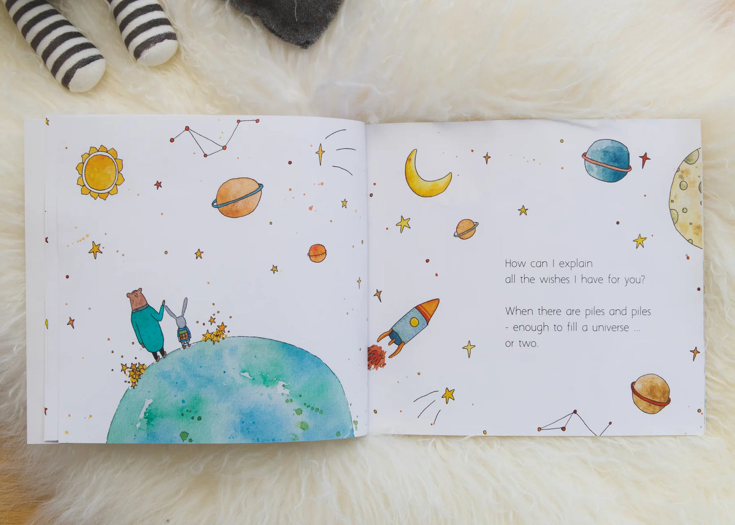 Olive + Page - My Wishes For You childrens book