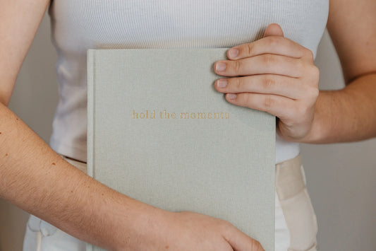 Olive + Page | Hold The Moments Family Keepsake Journal