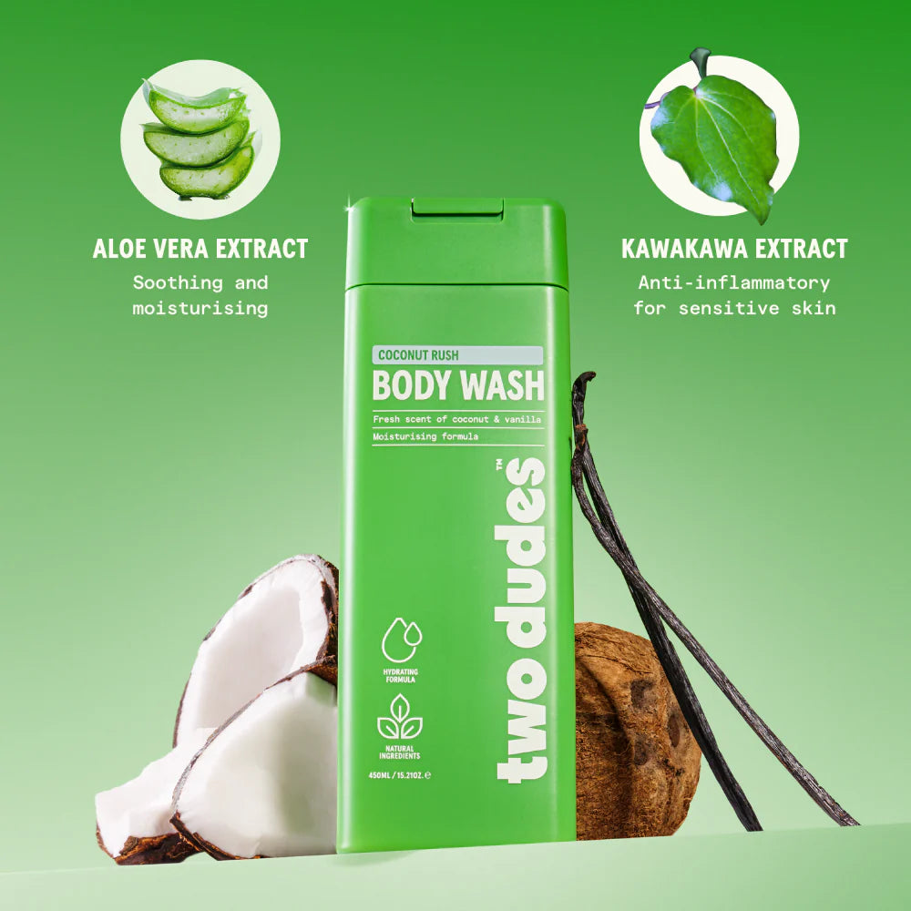 Two Dudes Body Wash | Coconut Rush
