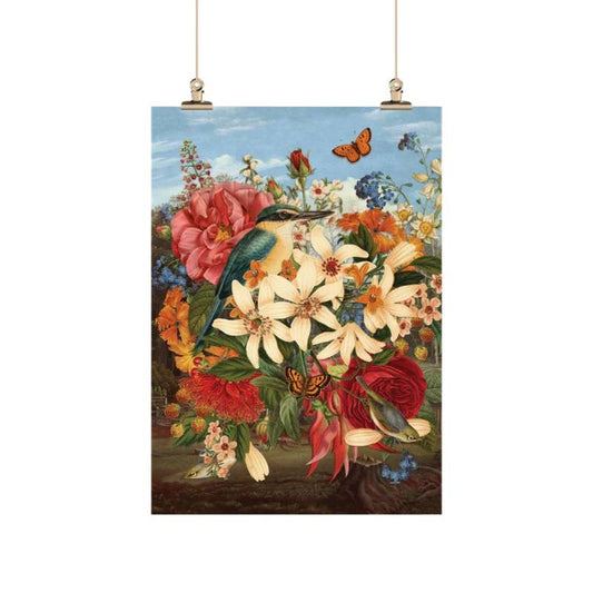 Tanya Wolfcamp Microfibre Teatowel | Kingfisher