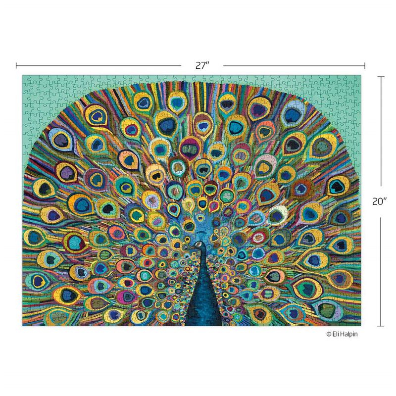 WerkShoppe - Peacock Puzzle 1000 Pce
