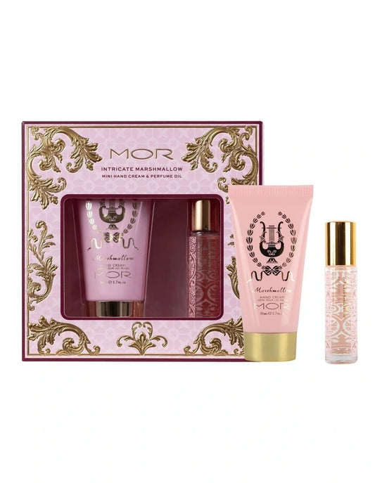 MOR Mini Hand Cream & Perfume Oil | Intricate Marshmallow