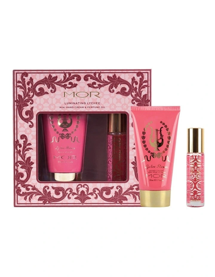 MOR Mini Hand Cream & Perfume Oil | Luminating Lychee