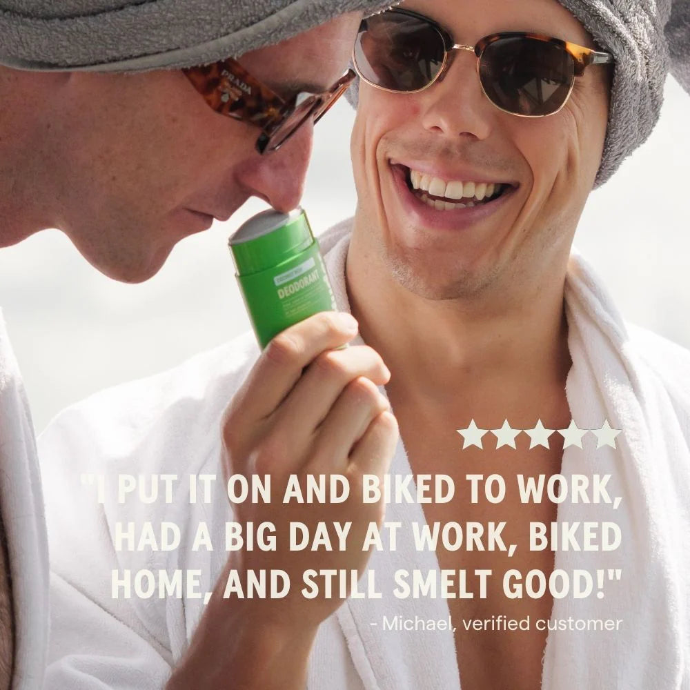 Two Dudes Men's Aluminium Free Deodorant | Smoked Cedar