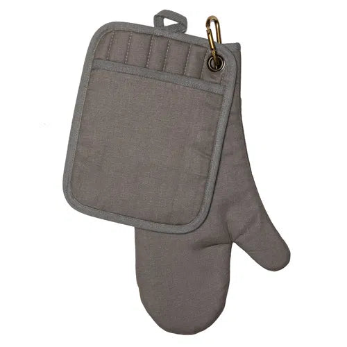 Austin Pot Holder & Oven Mitt Set | Gum