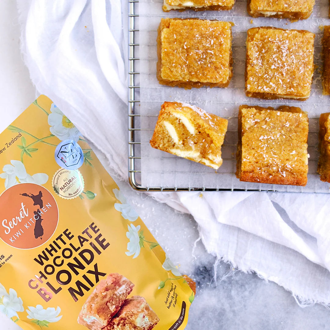 Secret Kiwi Kitchen | White Chocolate Blondie Mix