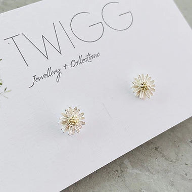 Twigg Daisy Stud - Sterling Silver