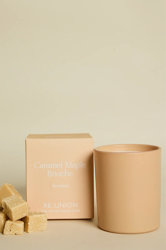 RE:Union Caramel Maple Brioche 210g Soy Candle