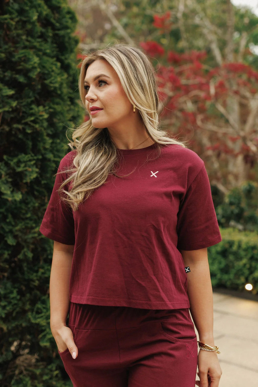 Homelee Becky Tee | Merlot