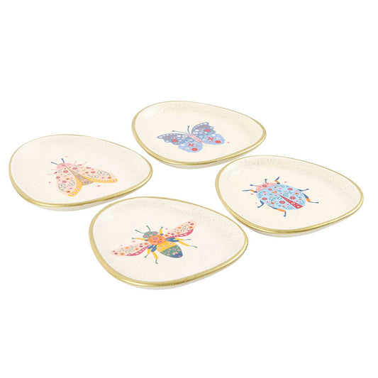Floral Bug Trinket Dish