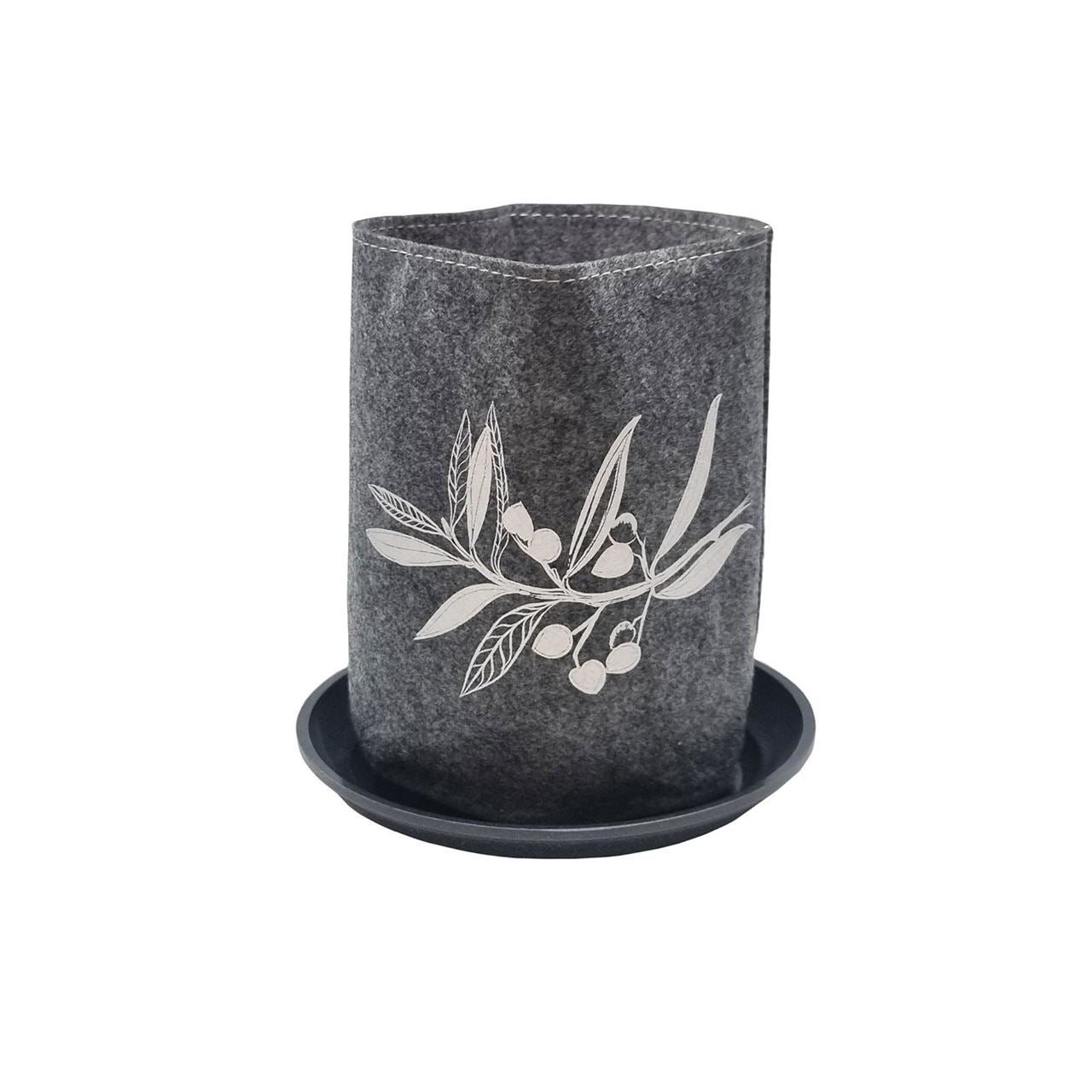 Jo Luping Design - Olives Mid Grey| Ecofelt Growbag