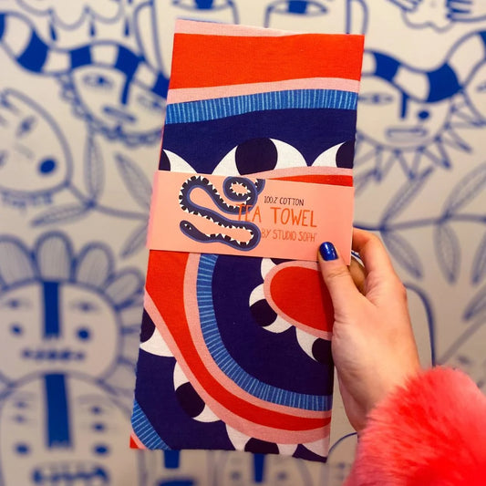 Studio Soph Tea Towel | Snake