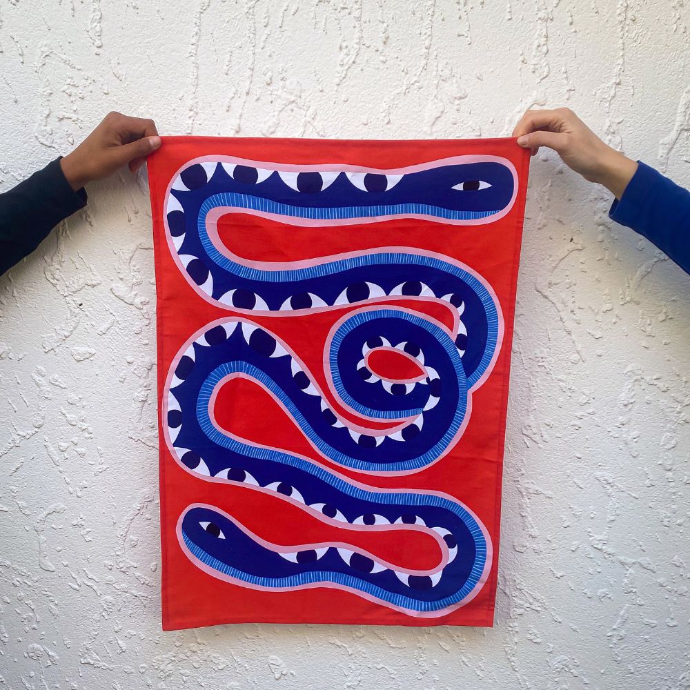Studio Soph Tea Towel | Snake
