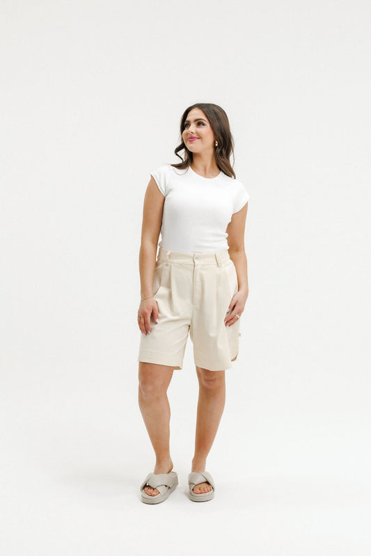 Homelee Finn Shorts | Oat