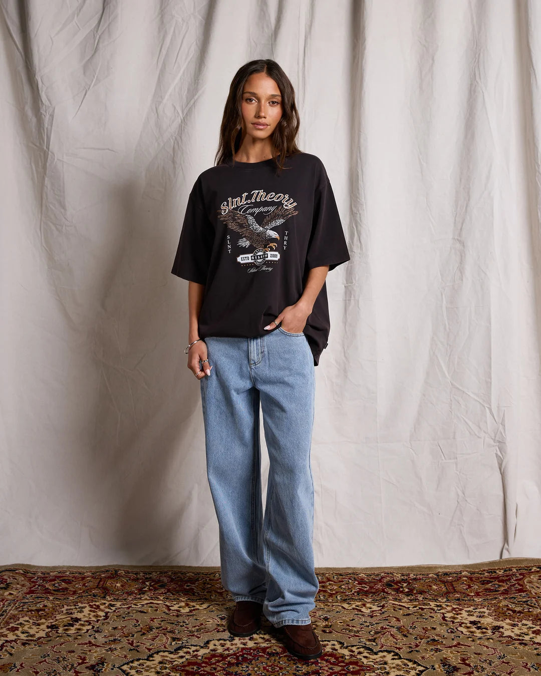 Silent Theory Legacy Tee | Washed Black