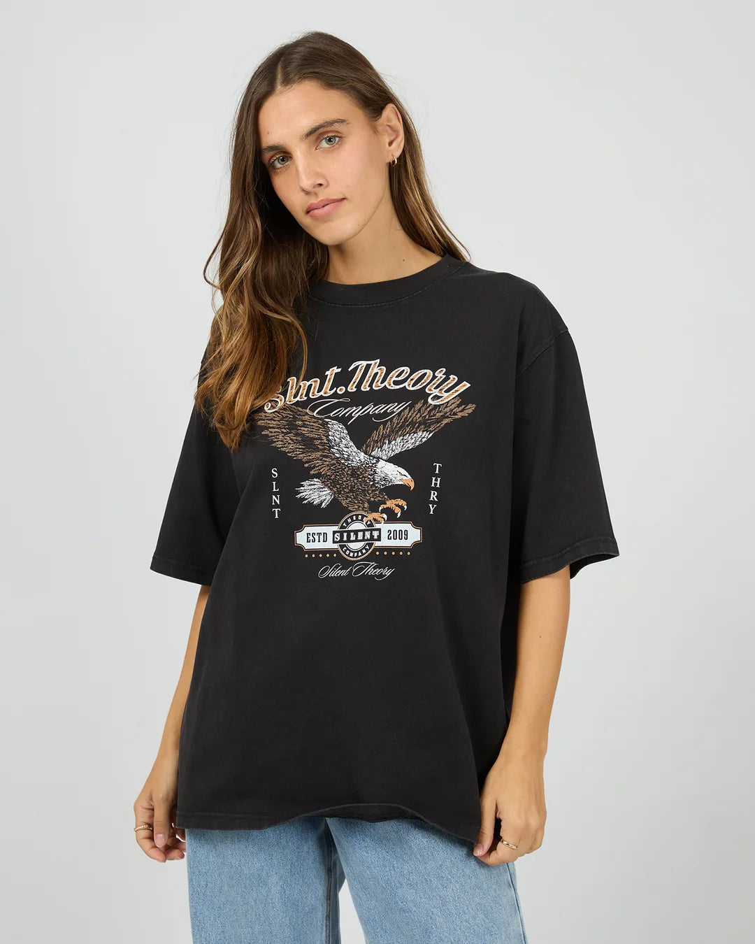 Silent Theory Legacy Tee | Washed Black