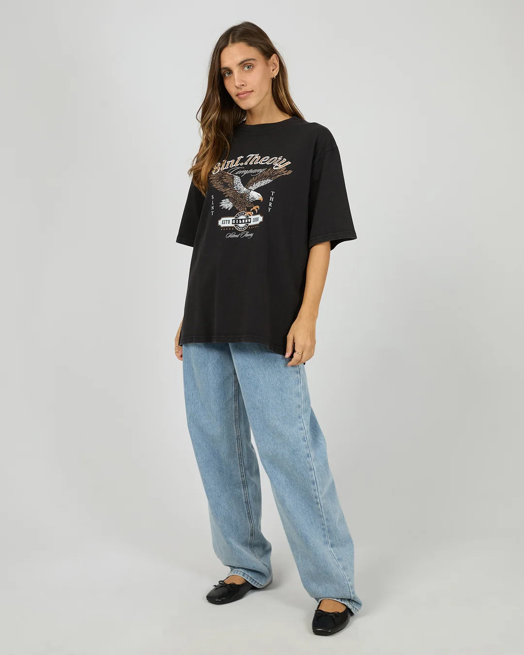 Silent Theory Legacy Tee | Washed Black