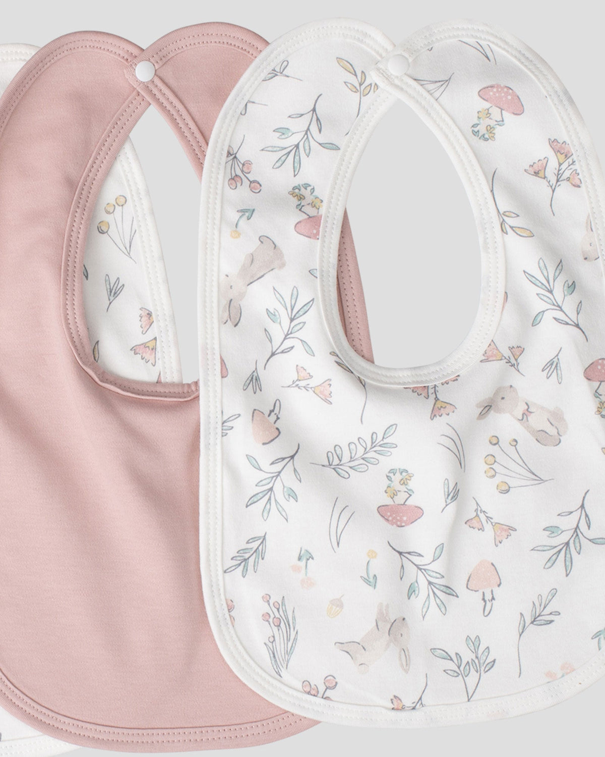 Little Linen Jersey Bib 5 pk | Harvest Bunny