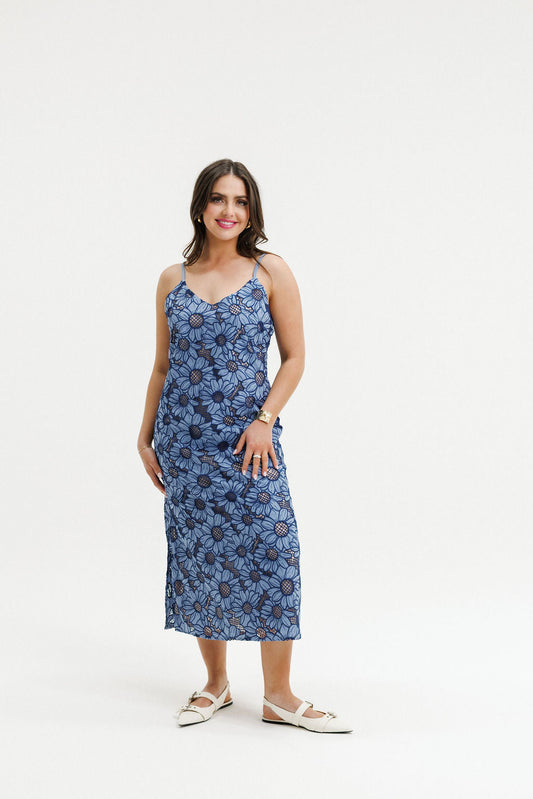 Homelee Slide Dress | Bluebell