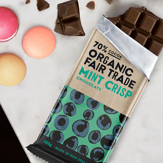 Trade Aid Chocolate - Mint Crisp