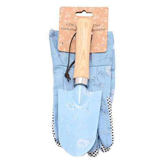 Country Living Trowel & Gloves Set