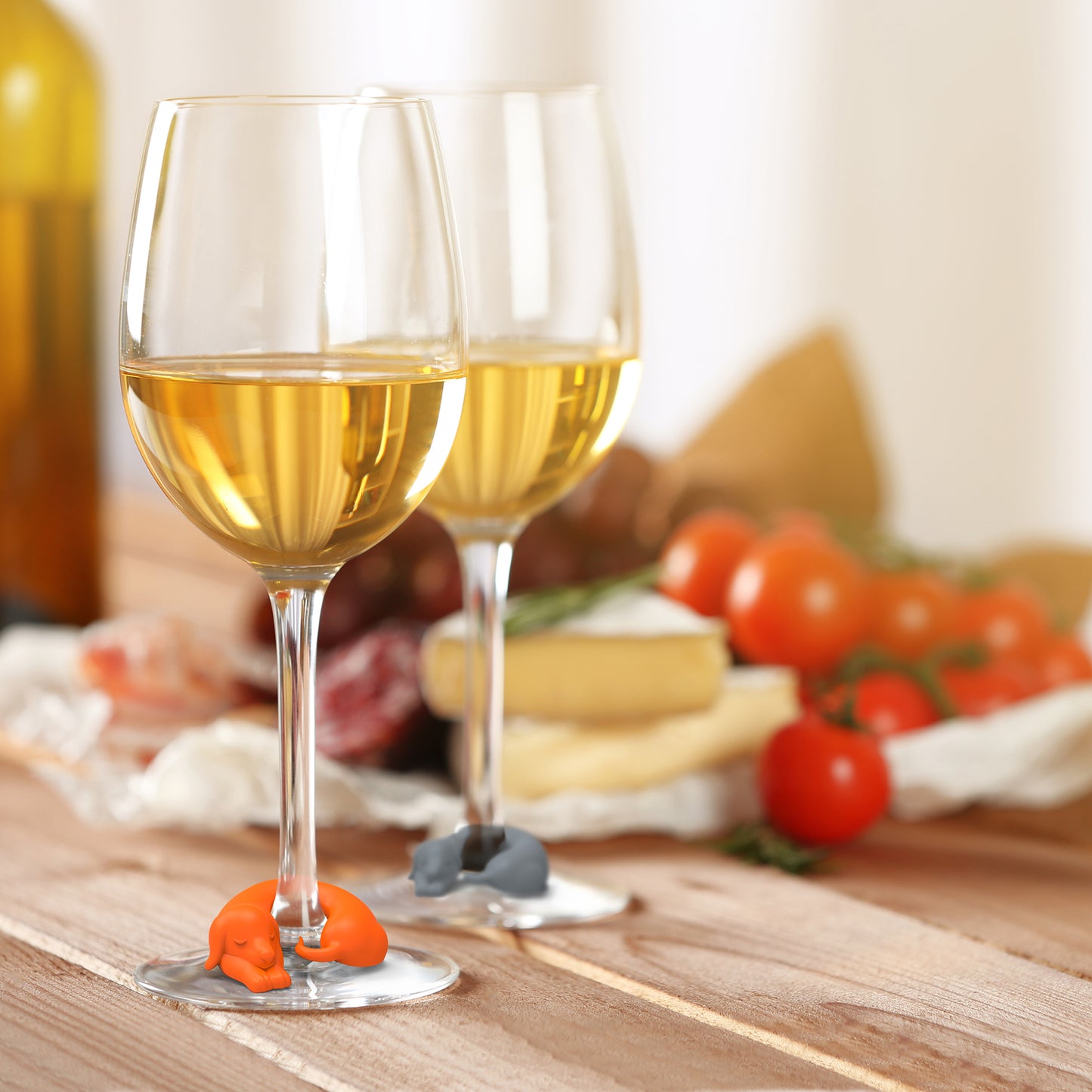 Fred Wine Lives | Dog Wine Markers