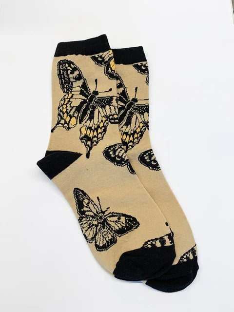 Sella + Gemma Butterfly Socks