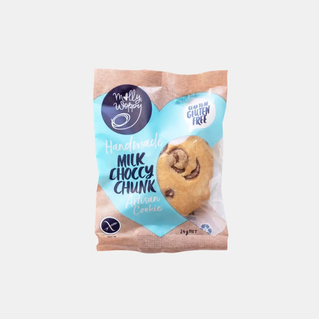Gluten Free Milk Choccy Chunk Cookie Small Grab'N'Go24g