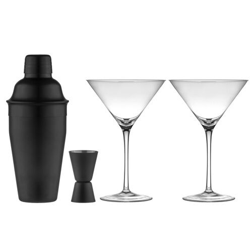 Tempa Aurora 4 piece Cocktail Set | Matte Black
