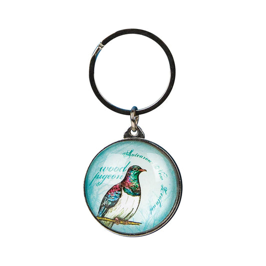 Native New Zealand Bird Keychain