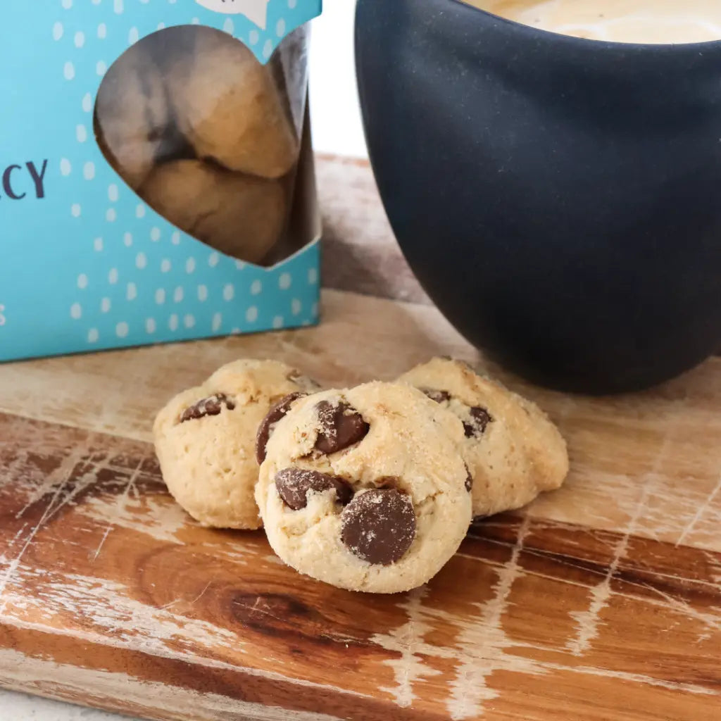 Molly Woppy Gluten Free Milk Choccy Chunk Cookies Bites 130g Carton