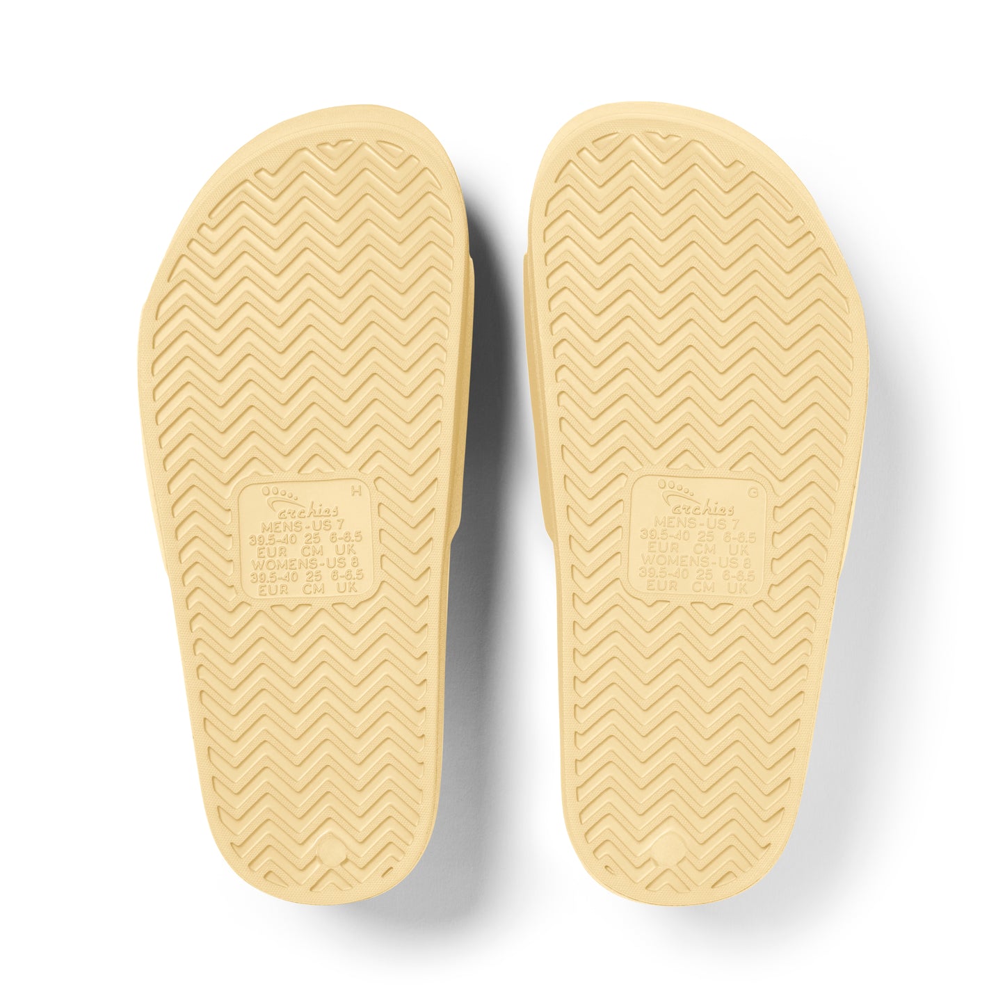 Archies Arch Support Slides - Lemon