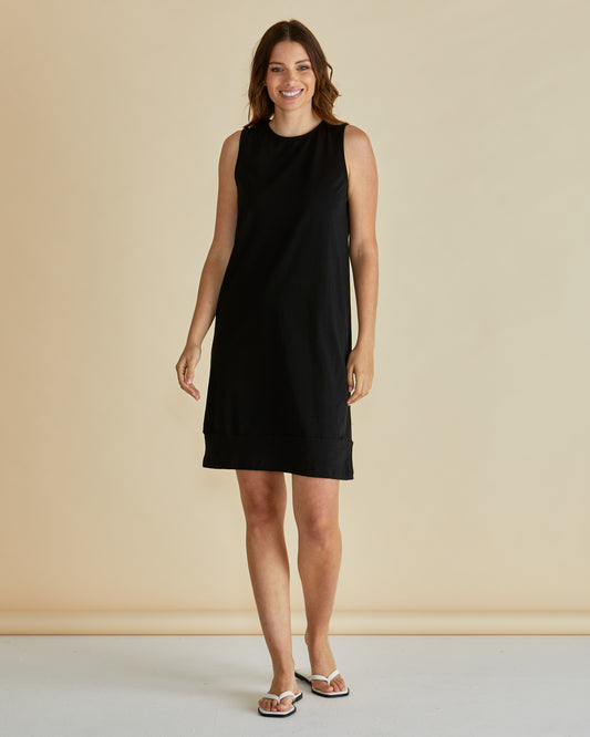 Betty Basics Tia Tank Dress | Black