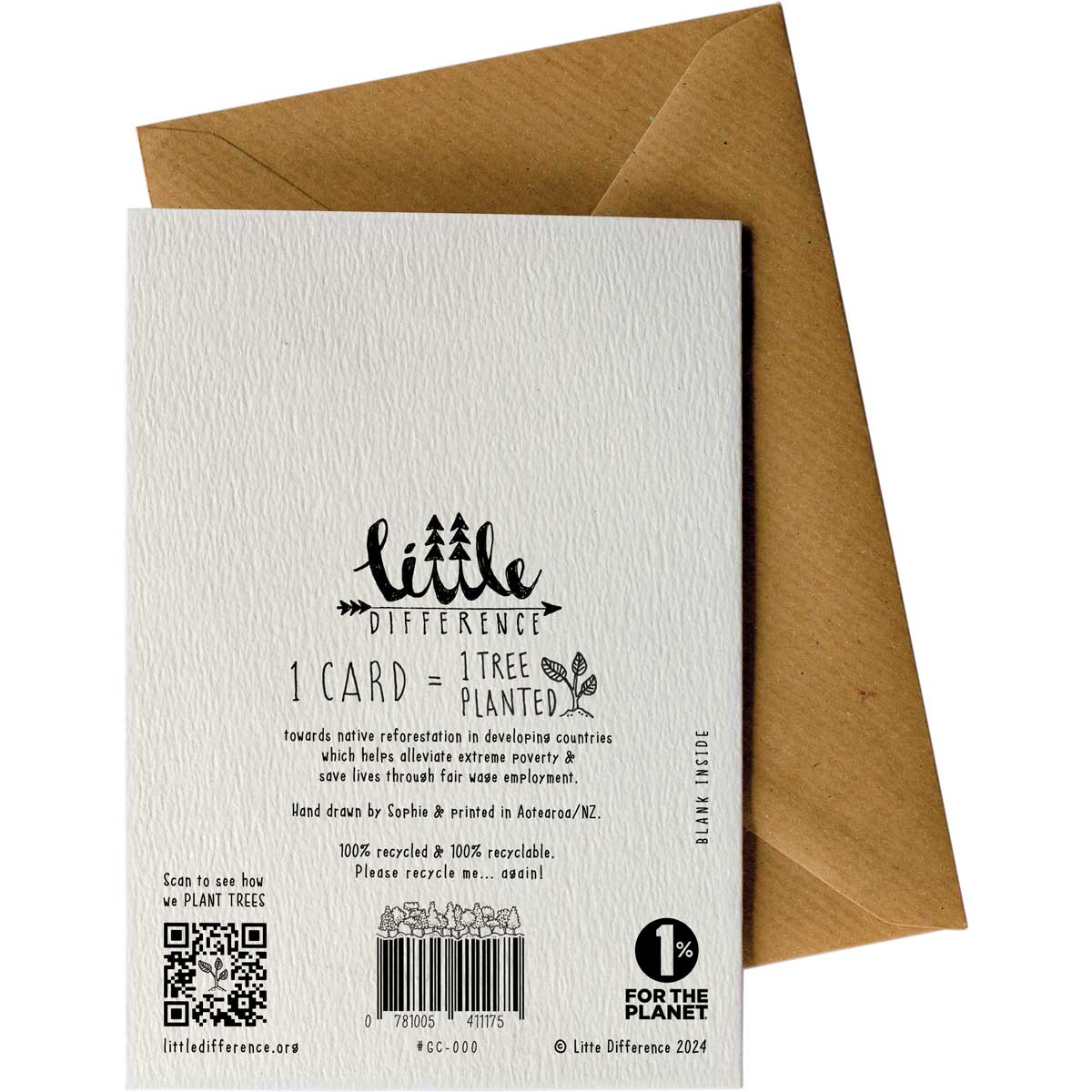 Little Difference Greeting Card - Biggest Bear Hug