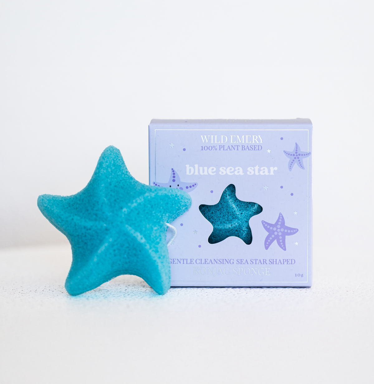 Wild Emery Kids Collection Star Shape Konjac Sponge