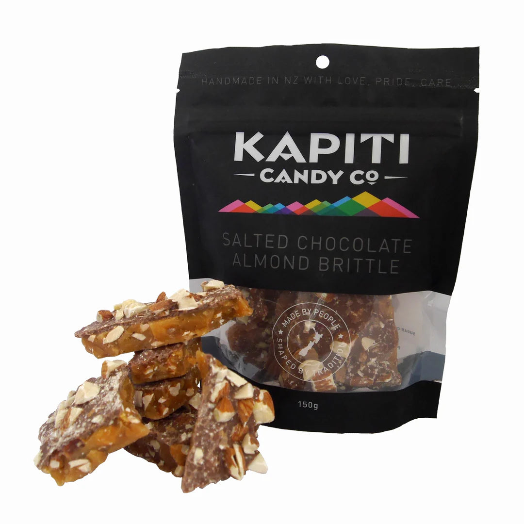 Kapiti Candy Co | Salted Chocolate Almond Brittle