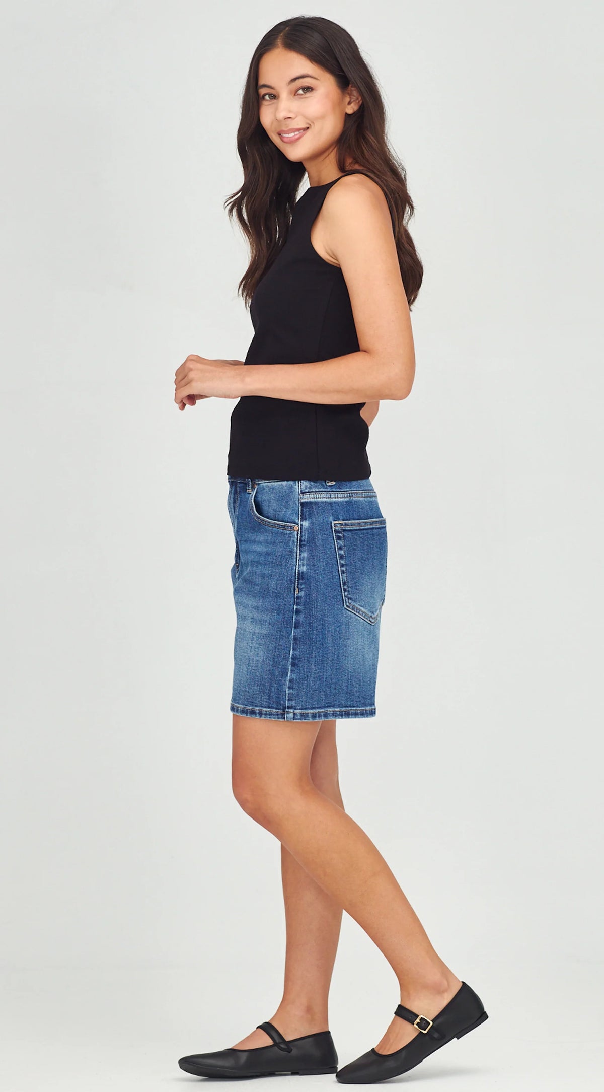 Junkfood Bronte Shorts | Mid Blue