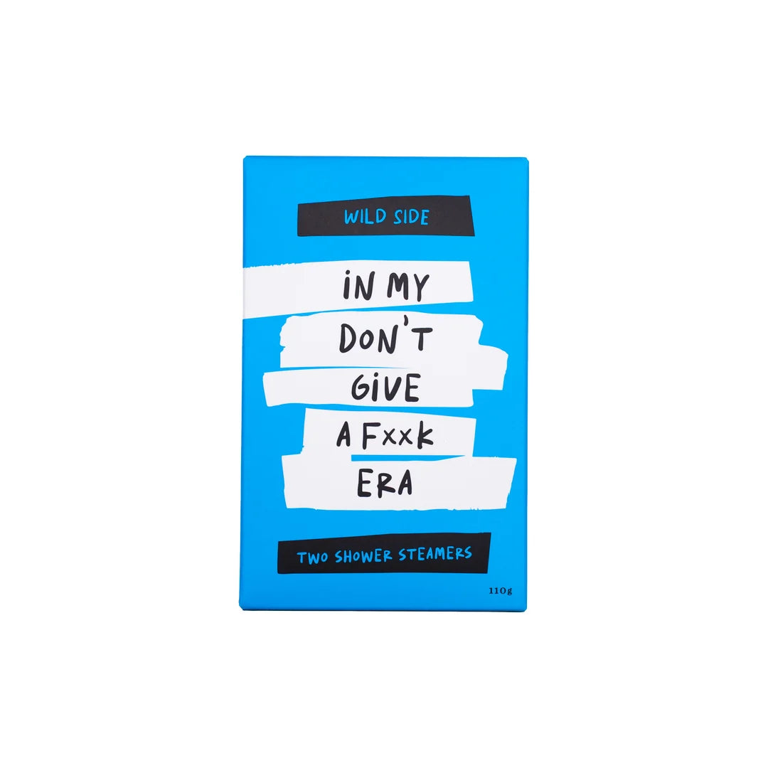 Wild Emery Cheeky Shower Steamer Pack of 2 | IN MY DON'T GIVE A FxxK ERA