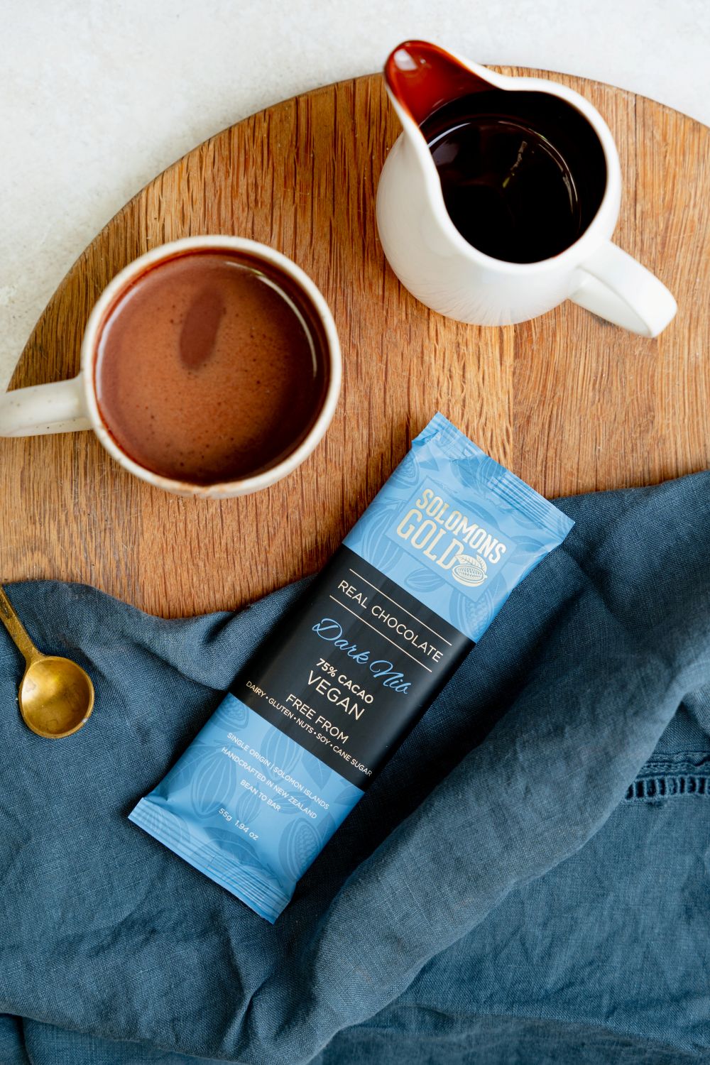 Solomons Gold Vegan Chocolate | Dark Nib 75%
