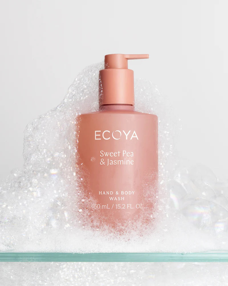 ECOYA Hand & Body Wash | Sweet Pea & Jasmine